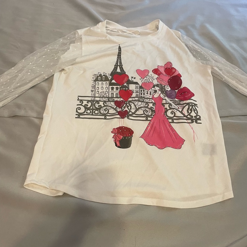 Cute Valentines in Paris shirt